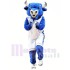 College Blue Bull Maskottchenkostüm