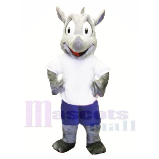 Rhinocéros de haute qualité Mascotte Costume