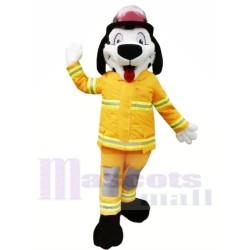 Lindo perro del departamento de bomberos Disfraz de mascota