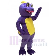 Cute Purple Dunkan Dragon Mascot Costume