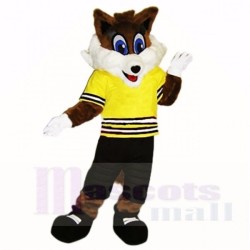 School Sports Fox Mascot Costume