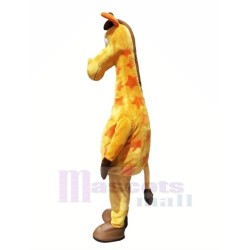 Halloween Giraffe Mascot Costume