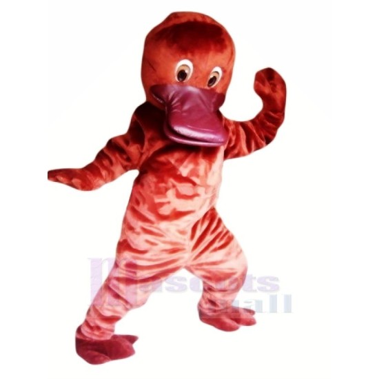 Cute Red Platypus  Mascot Costume