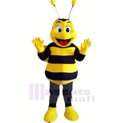 Glückliche Biene Maskottchenkostüm