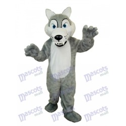 Timber Wolf Adult Funny Mascot Costume