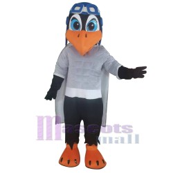 Sparkling Skyhawk Mascot Costume Animal