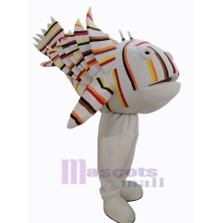 Colorful Nerd Lionfish Mascot Costume Animal
