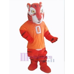 Sport-Tiger Maskottchen-Kostüm Tier