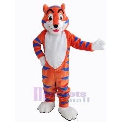 Tigre con rayas azules Disfraz de mascota Animal