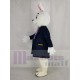 Kaninchen im blauen Anzug Osterhase Maskottchen Kostüm