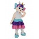 Disfraz de mascota gigante unicornio LOL Doll Dibujos animados