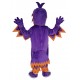 Purple Phoenix Mascot Costume