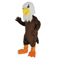 White Head Arnold Eagle Mascot Costume