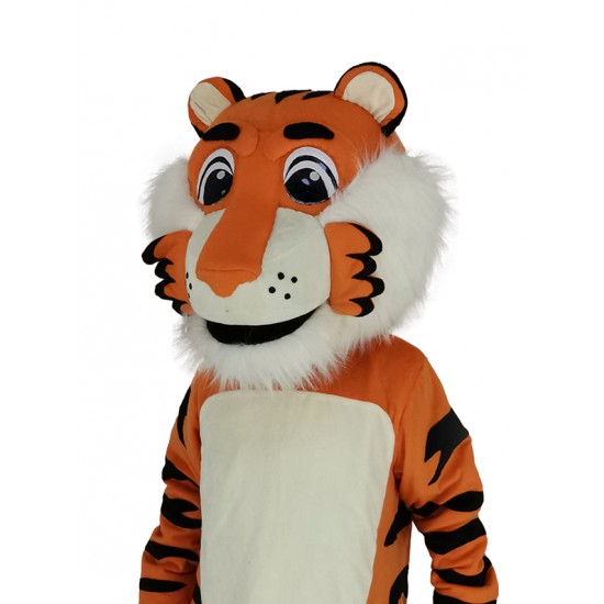 Déguisement Mascotte Tigre Orange Sympathique Animal