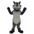 Costume de mascotte de loup de puissance musculaire Animal