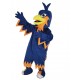 Disfraz de mascota de fénix azul oscuro Animal
