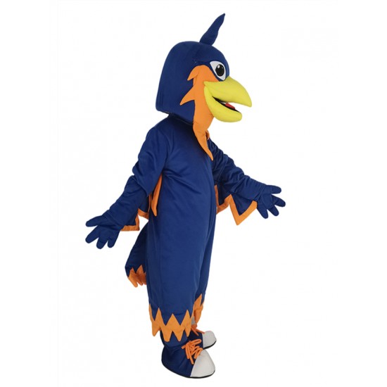 Disfraz de mascota de fénix azul oscuro Animal