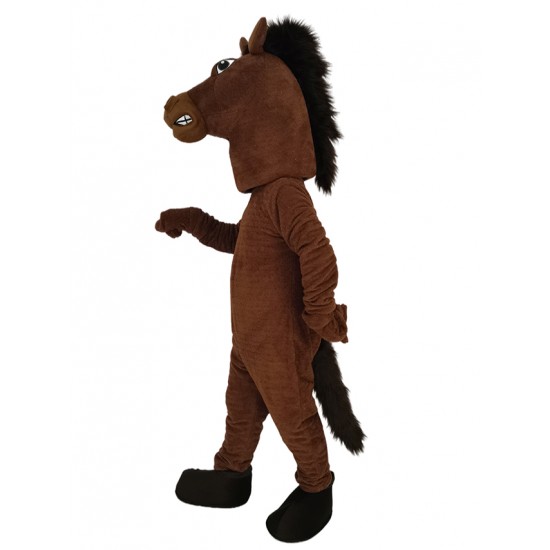 Animal del traje de la mascota del caballo semental feroz