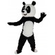 Animal lindo del traje de la mascota del panda blanco y negro