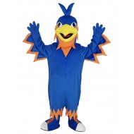 Disfraz de mascota de pájaro fénix azul Animal