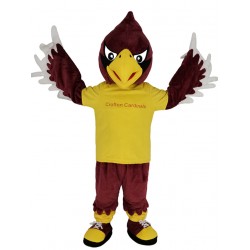 Red Cardinal Bird Player Mascot Costume
