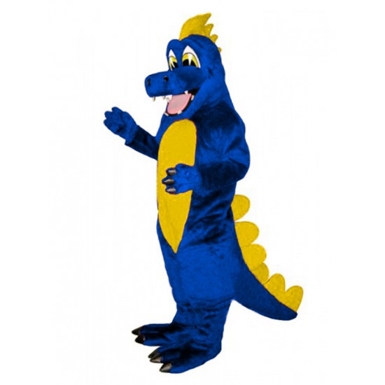 Disfraz de mascota de dinosaurio azul Animal