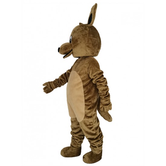 Cute Kangaroo with Long Ears Mascot Costume Animal