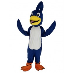 Disfraz de mascota de pájaro azul real Roadrunner Animal