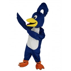 Costume de mascotte d'oiseau Roadrunner bleu royal Animal