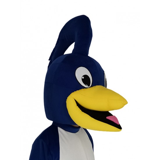 Royal Blue Roadrunner Bird Mascot Costume Animal