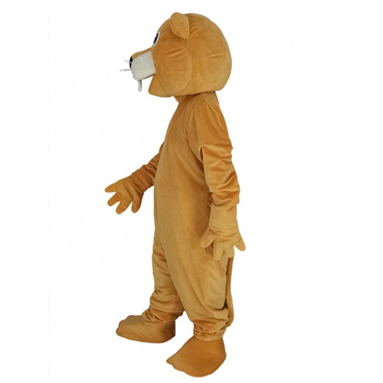 Disfraz de mascota de castor naranja Animal