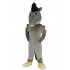 Power Muscles Gris Mustang Cheval Mascotte Costume Animal