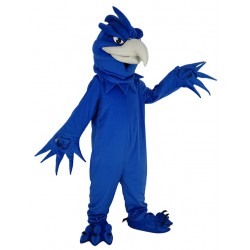 Royal Blue Phoenix Mascot Costume Animal
