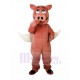 rire Rose Cochon volant Porc Costume de mascotte Animal