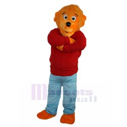 Well-dressed Berenstain Bear Mascot Costume Cartoon