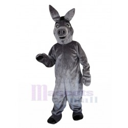 Silly Grey Donkey Mascot Costume Animal