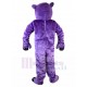 Funny Purple Hippo Mascot Costume Animal