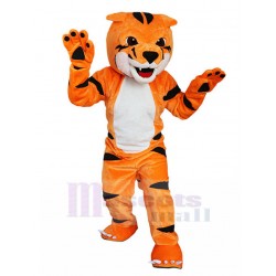 Likable Little Orange Tiger Mascot Costume Animal