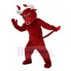 Leisurely Red Bull Mascot Costume Animal