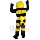 Serio Abeja negra y amarilla Disfraz de mascota Insecto