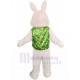 Lapin de Pâques Costume de mascotte en gilet vert Taille adulte Déguisements