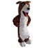Disfraz de mascota de perro Dachshund marrón y blanco Animal