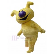 Chien de berger jaune Bitzer mouton Shaun mascotte Costume Animal