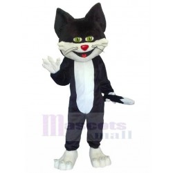 Black and White Sylvester Cat Mascot Costume Animal