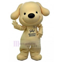 Costume de mascotte de chien chiot Golden Retriever jaune mignon Animal