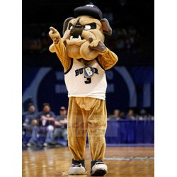 Brown Bulldog Butler Blue Butler University Mascot Costume Animal