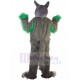 Poder verde y fuerte Lobo Disfraz de mascota animal