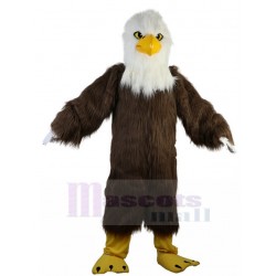 Plush Brown and White Bald Eagle Mascot Costume Animal