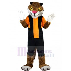 Sérieuse tigre Costume de mascotte à Jersey Animal