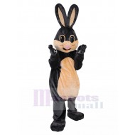 Encantador conejo gris oscuro Disfraz de mascota Animal